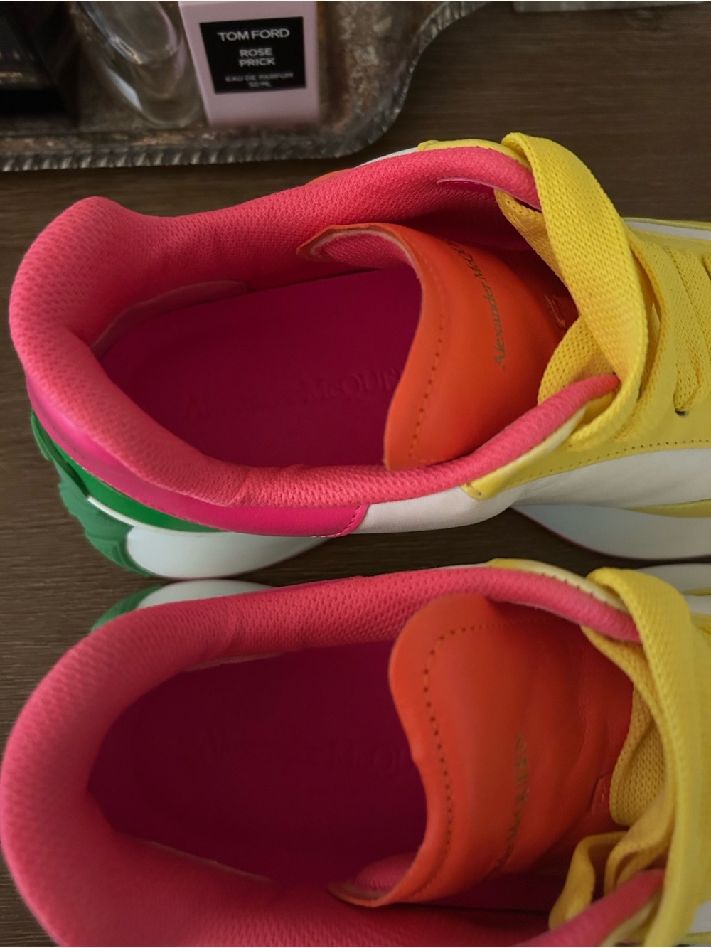Alexander McQueen Colorblock Sneakers Size 37 - Picture 7 of 8